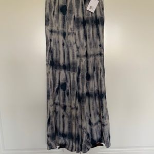 tie die long lounge pant